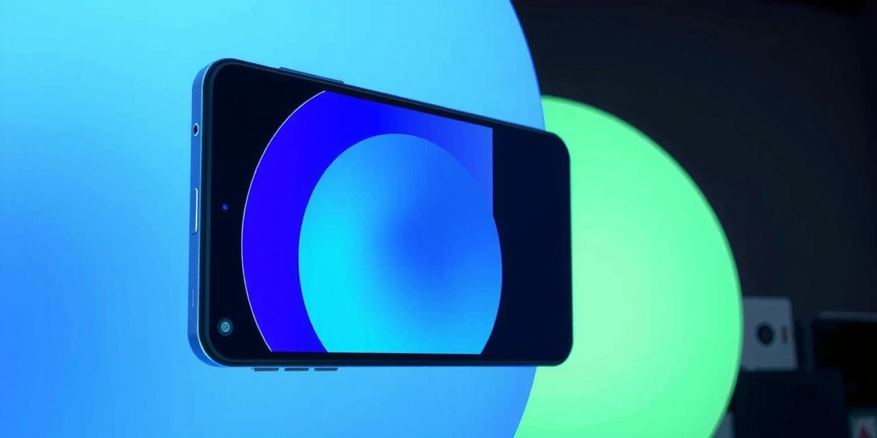 Abstract visual representing the studio's aesthetic