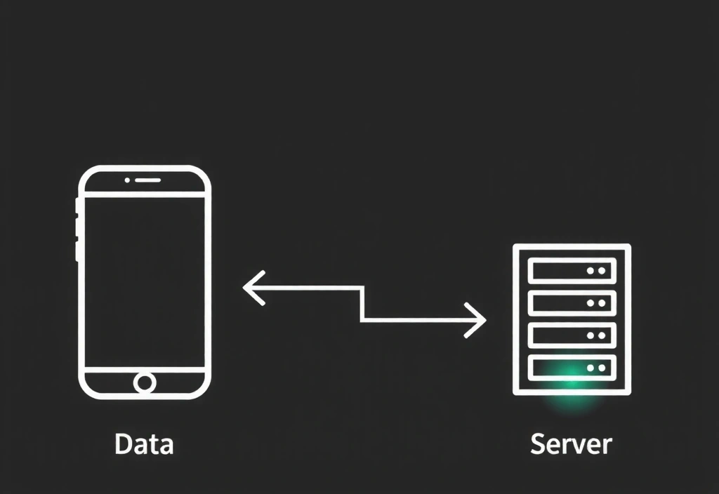 Data flow diagram illustration