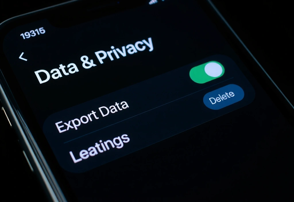 Settings interface mockup